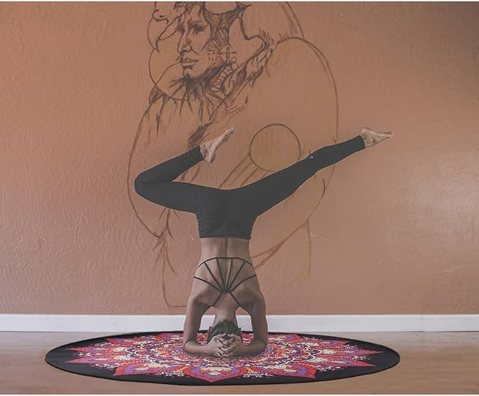 Non Slip Circular Yoga Mat