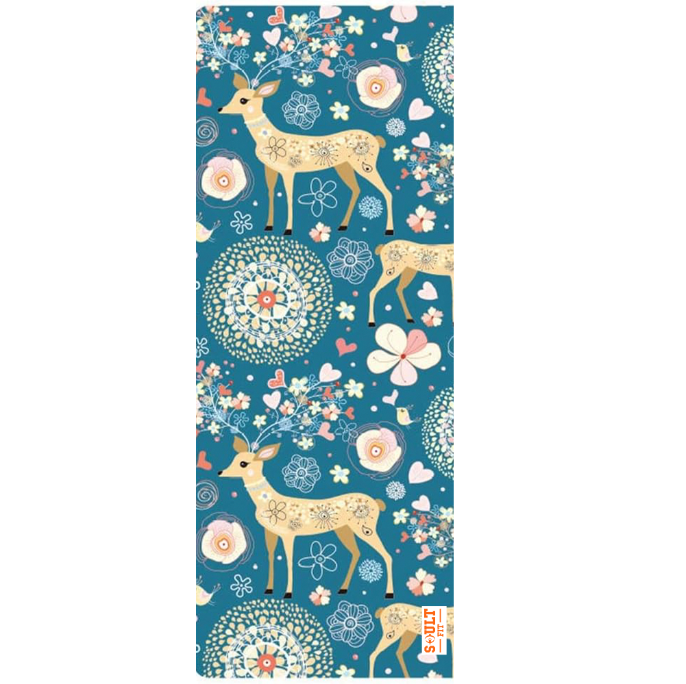 Digitally Printed Rubber Yoga Mat