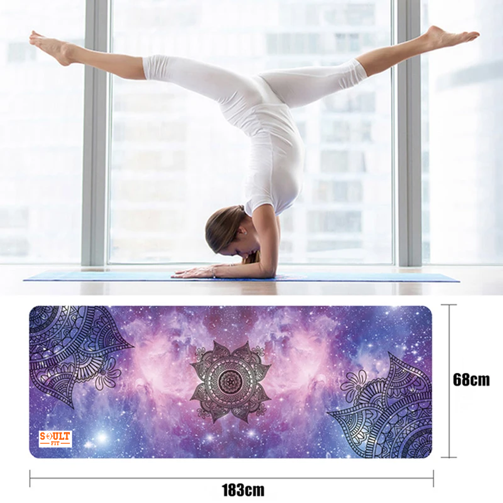 Digitally Printed Rubber Yoga Mat